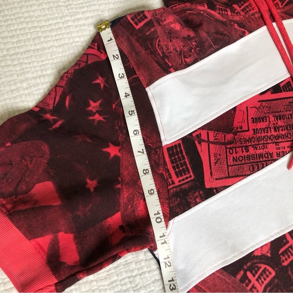 The Heritage by America 1776 Denim Distillery Hoodie Men's Medium Pull Over - Picture 13 of 16